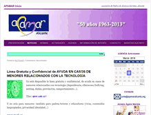 Tablet Screenshot of apamaralicante.org